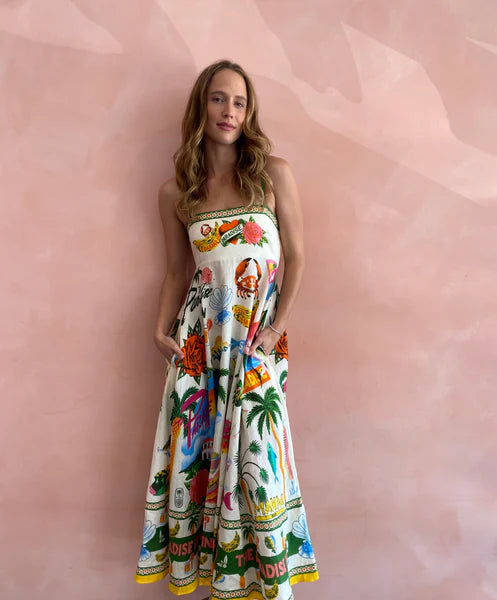 Tropical Maxi Dress