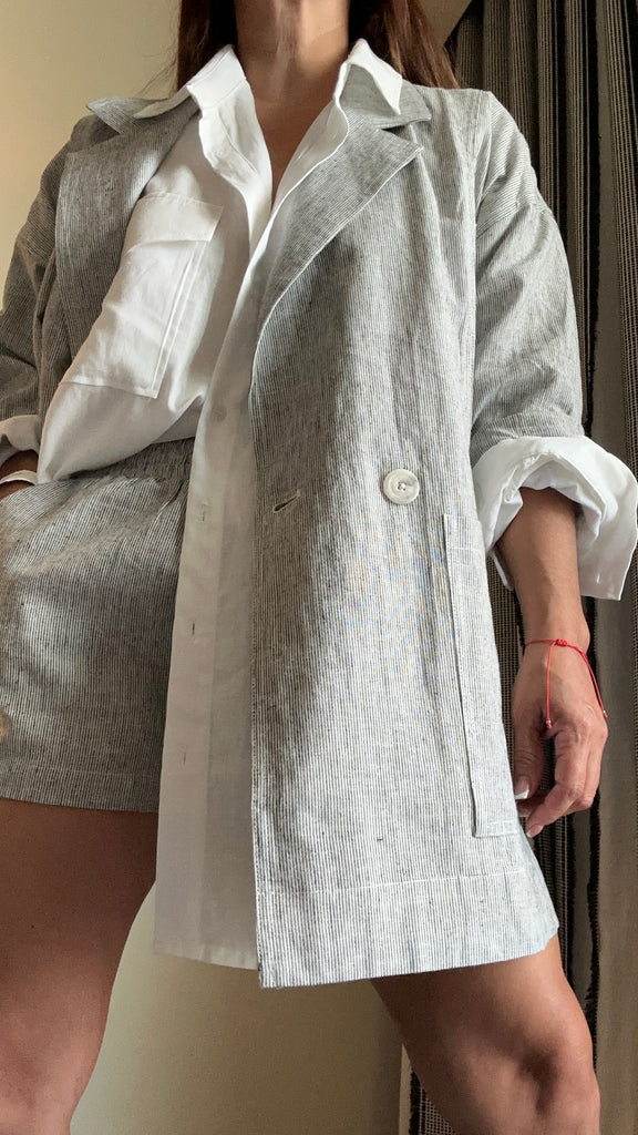 High Expectations Linen Blazer