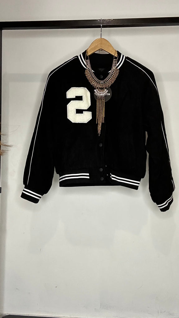Corduroy Varsity Jacket