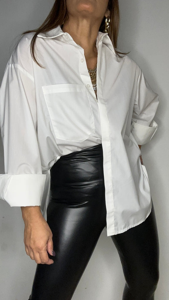 Oh! Oversize Button Down Shirt