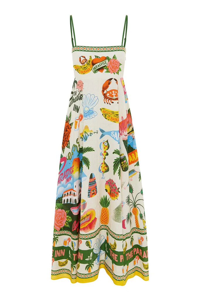 Tropical Maxi Dress
