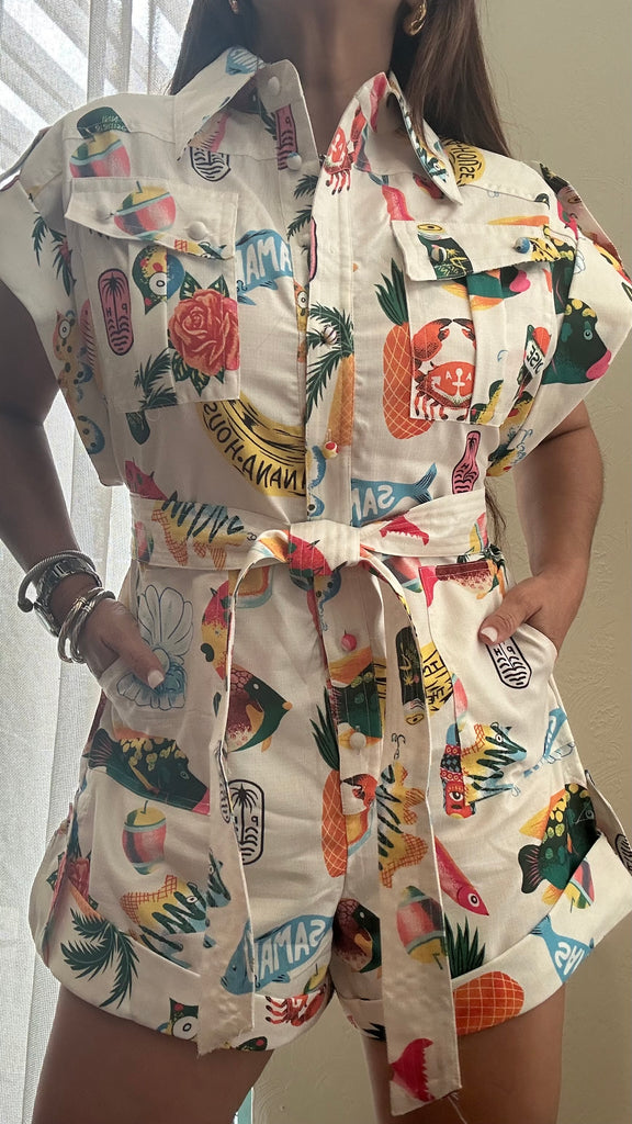 Amalfi Romper