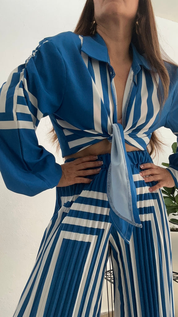 Anika pleated Set