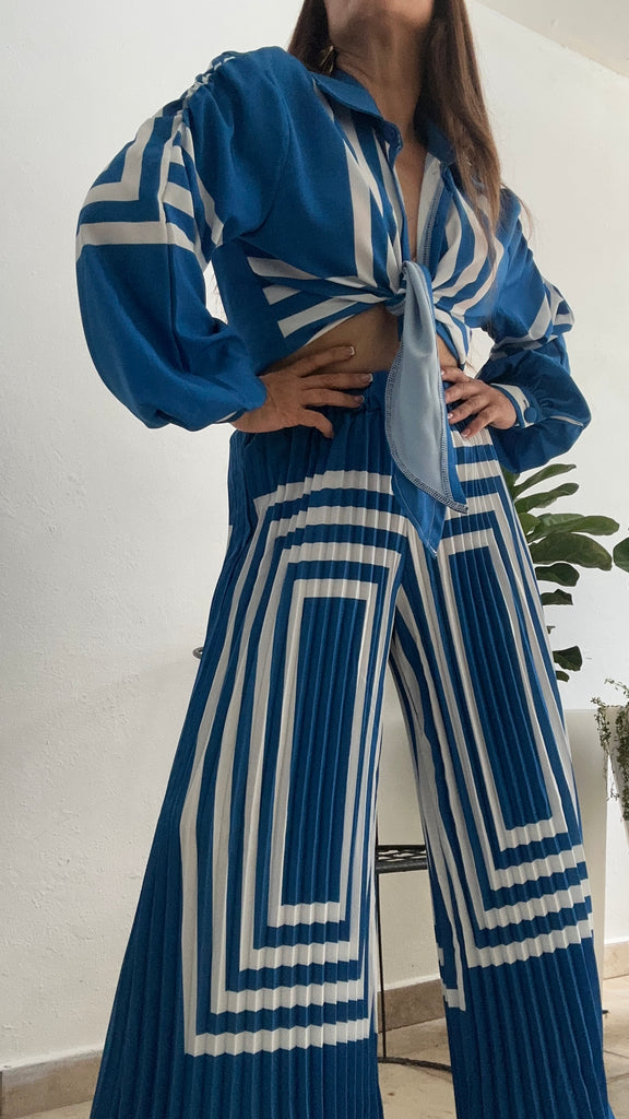 Anika pleated Set