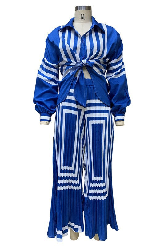 Anika pleated Set