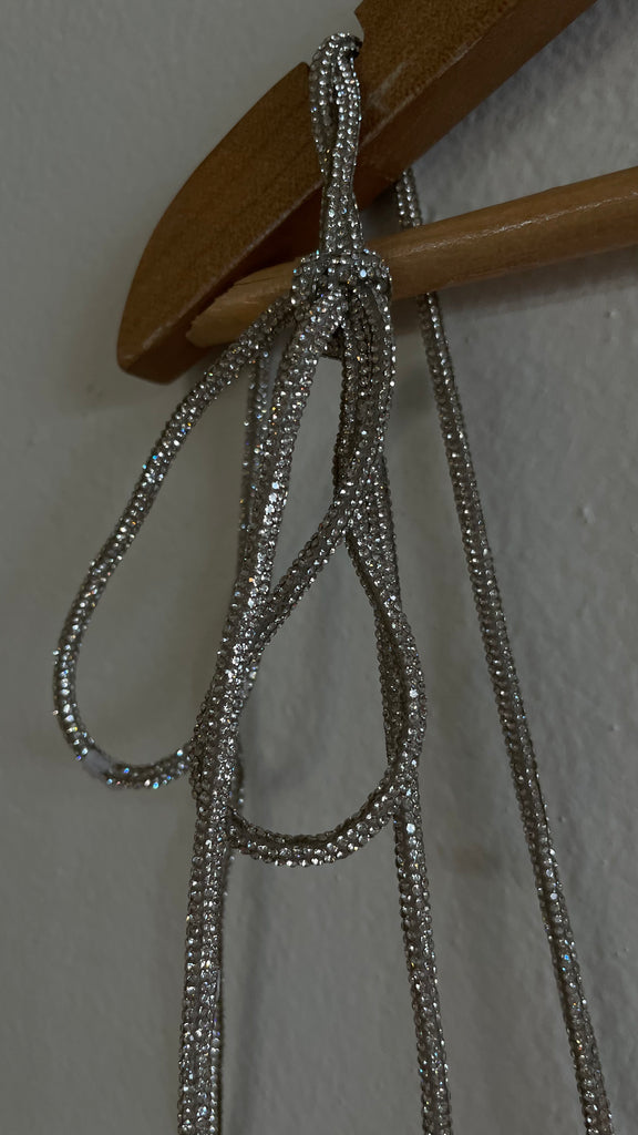 Lex One Piece Bedazzled Cord Swimsuit