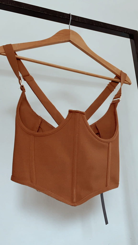 Cognac Corset