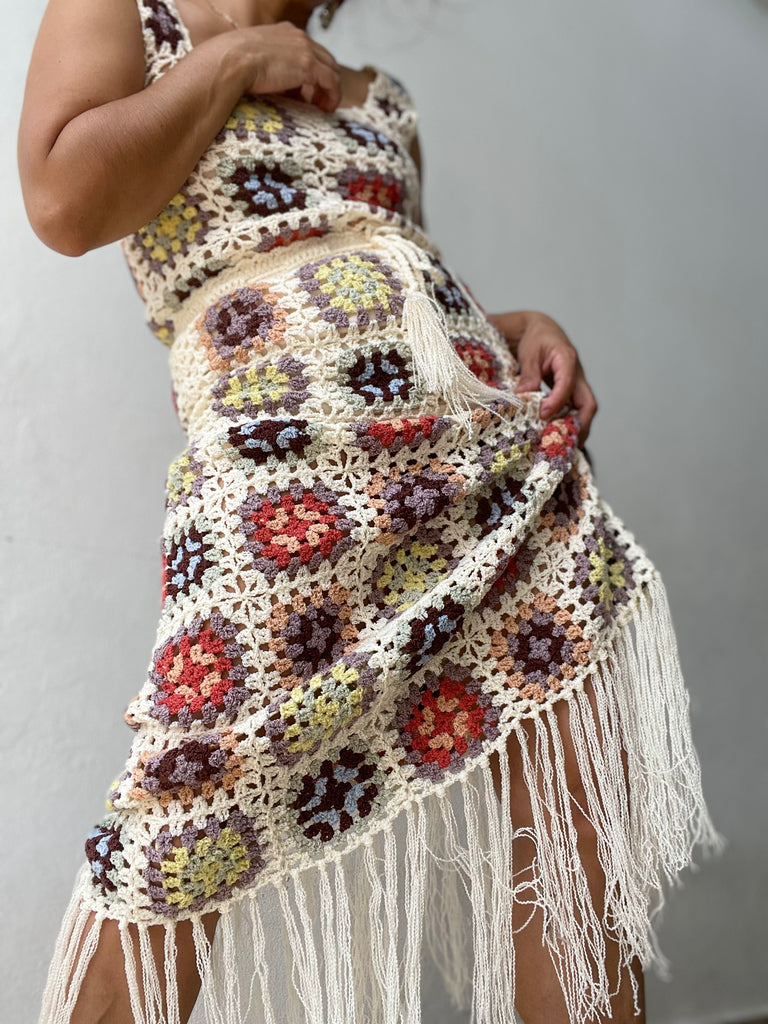 Granny Crochet Skirt