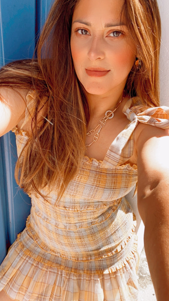 Edie Plaid  Dress