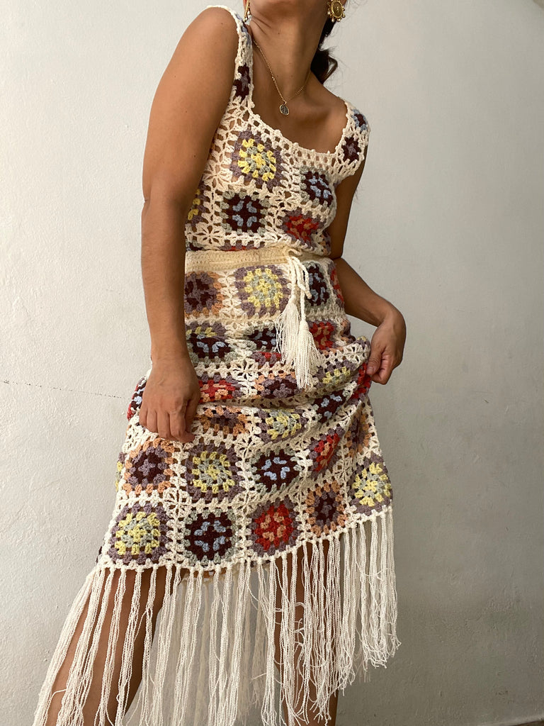 Granny Crochet Skirt
