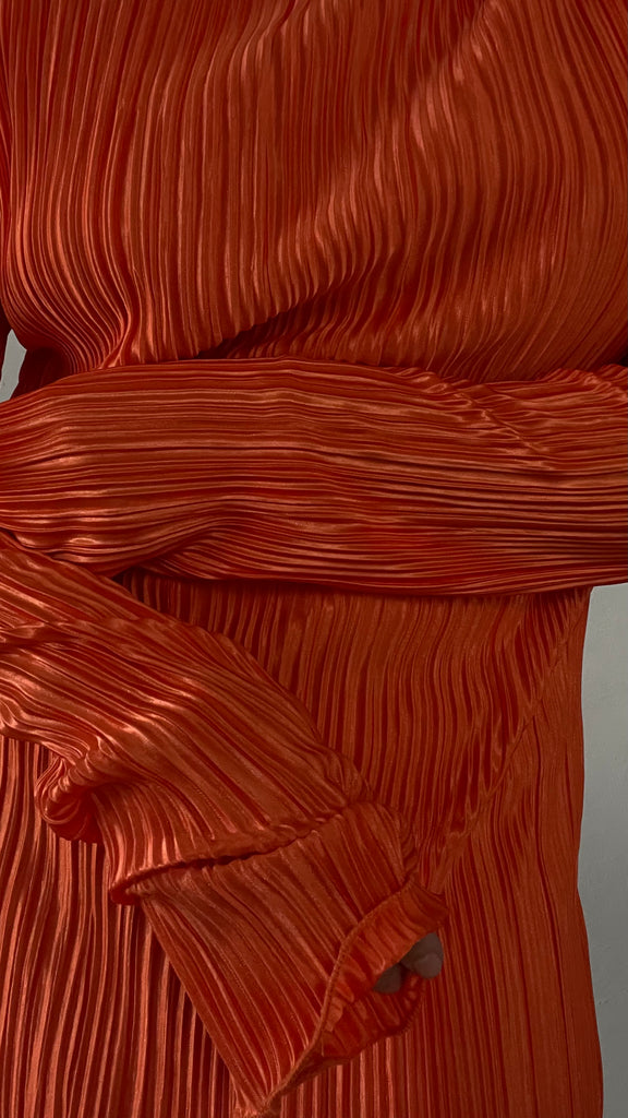 Pumpion Pleated Dress